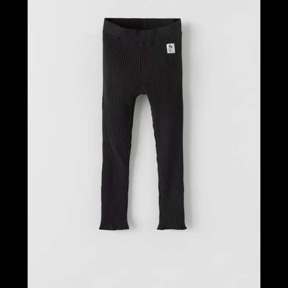 Zara kids Rib Leggings - Picture 1 of 8